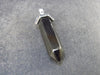 Elite Shungite Pencil Point Silver Pendant from Russia - 1.7"