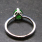 Helenite Gaia Stone Gem Sterling Silver Ring From Washington - Size 6 - 0.88 Carats