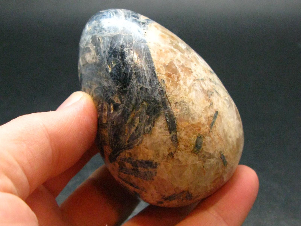 Blue Kyanite Egg From Brazil - 2.5"