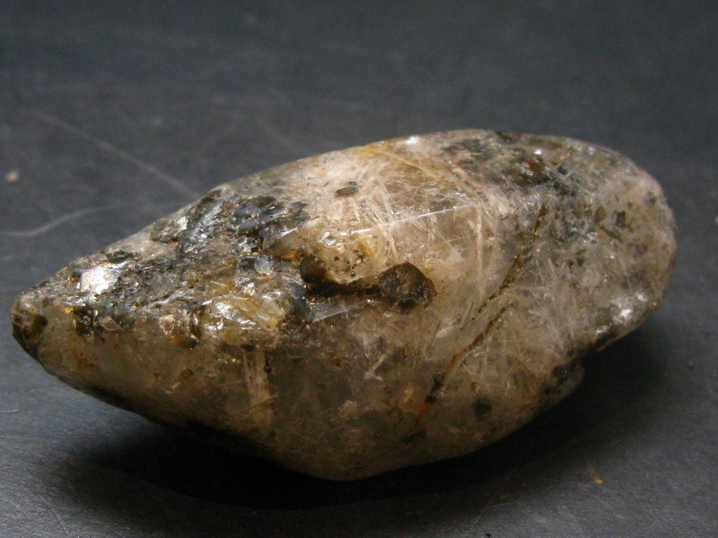 Rare Witches Finger Quartz Crystal Tumble From Zambia - 2.5" - 62.82 Grams