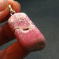 Rhodochrosite Sterling Silver Pendant From Argentina - 1.5" - 10.98 Grams
