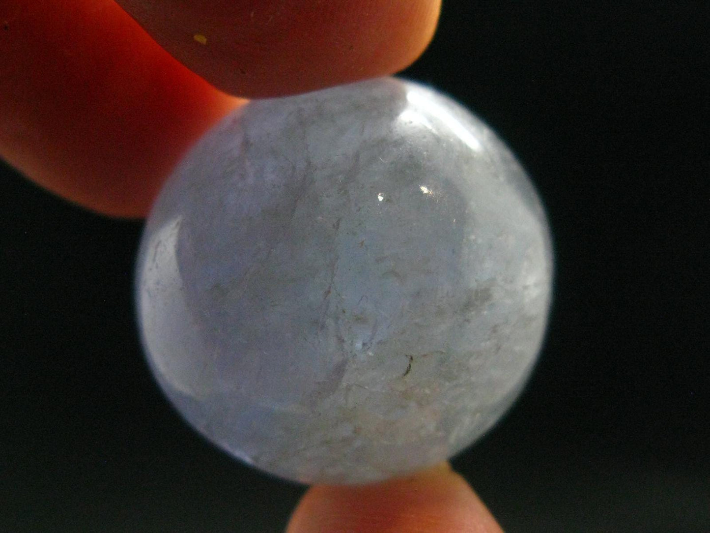 Rare Lilac Herderite Ball Sphere from Africa - 1.0" - 27.07 Grams
