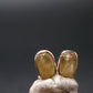 Rare Agni Gold Danburite Silver Studs From Tanzania - 1.08 Grams - 0.5"