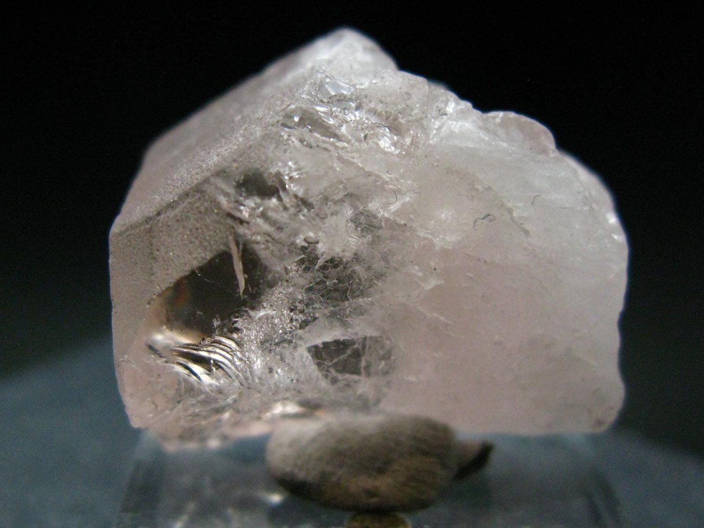 Fantastic Gemmy Raw Pink Morganite Beryl Crystal From Afghanistan - 1.2" - 14.69 Grams