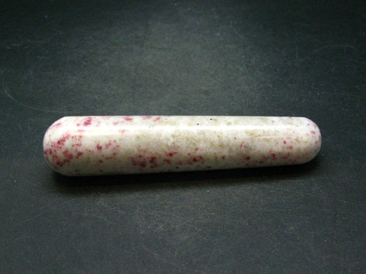 Rare Red Cinnabar Cinabar Wand in Matrix From Peru - 4.3"