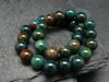 Bloodstone Genuine Bracelet ~ 7 Inches ~ 6mm Round Beads