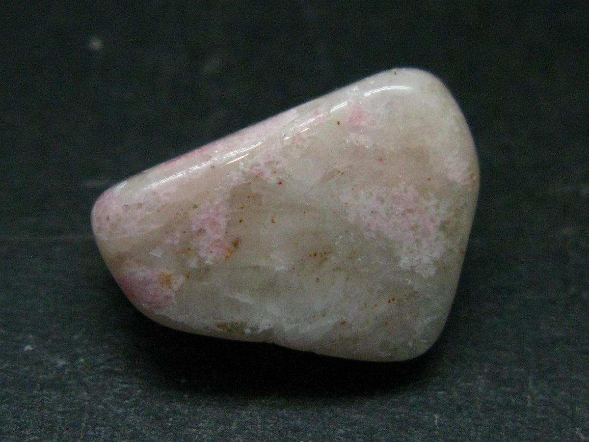Rare Pink Tugtupite Tumbled Piece From Greenland - 4.60 Grams- 0.8"