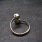 Phenakite Phenacite Crystal Silver Ring From Russia - Size 9 - 2.53 Grams