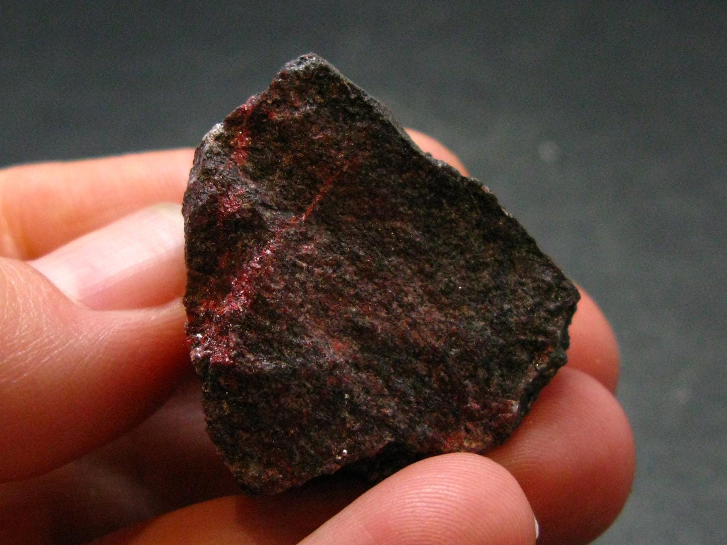 Rare Cinnabar Raw Piece From Spain - 1.1" - 17.06 Grams