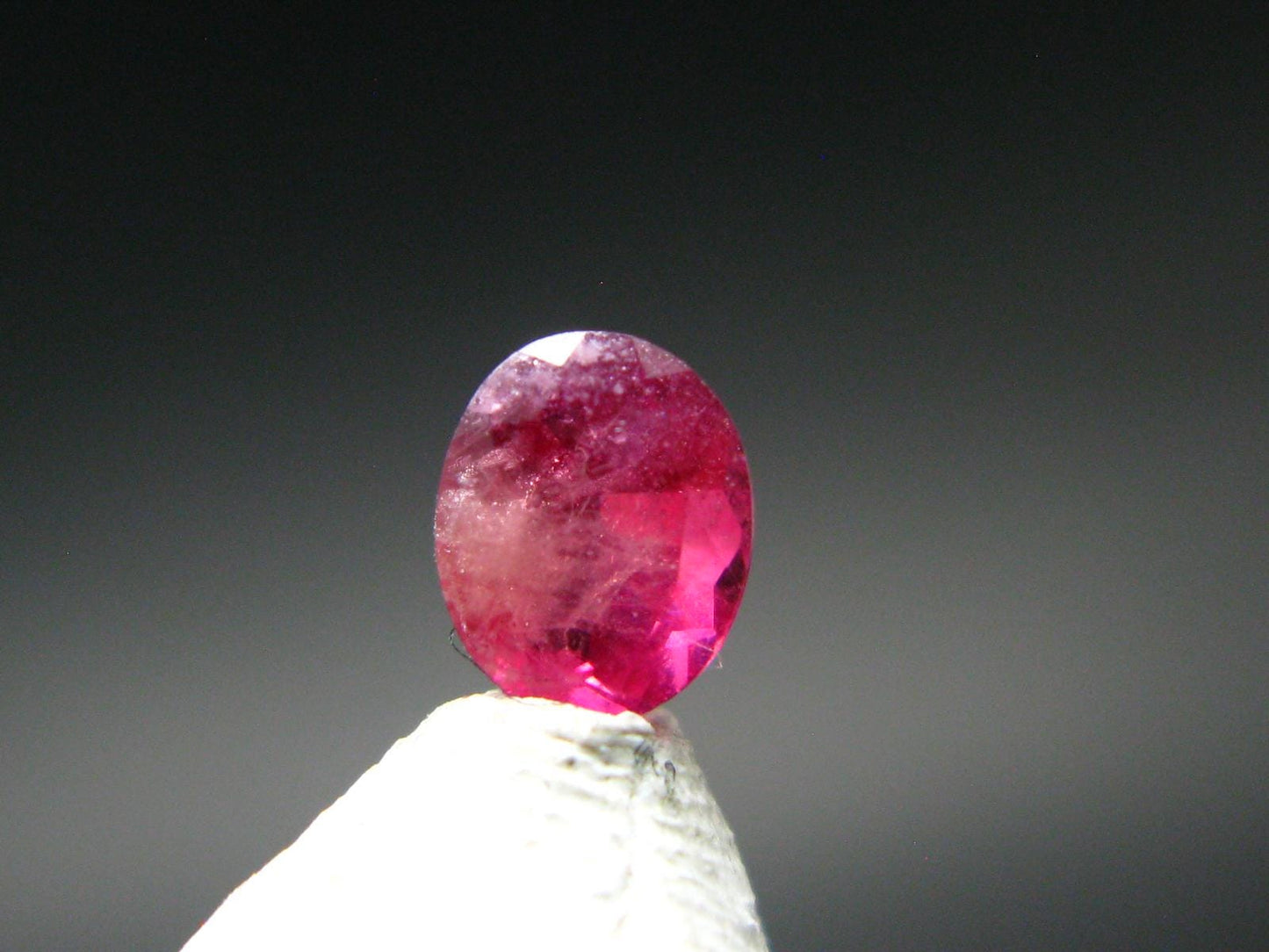Beautiful Rare Gem Bixbite Red Beryl Emerald Cut Stone From Utah USA - 0.30 Carats - 4.8x3.9mm