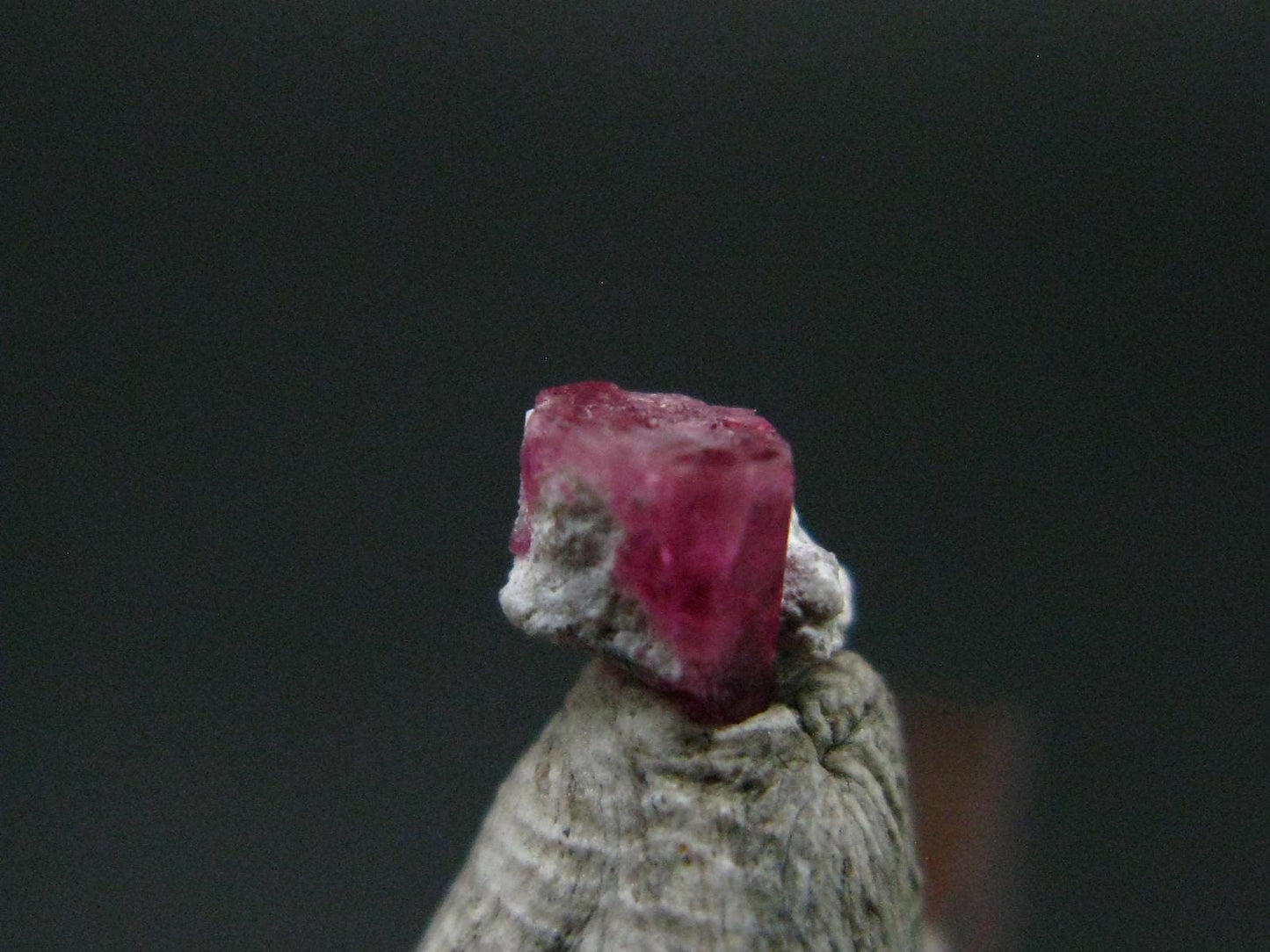 Nice Rare Gem Bixbite Red Emerald Beryl Crystal From Utah USA - 0.33 Carats