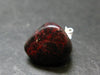 Red Cinnabar Cinabar Tumbled Pendant From Spain - 6.55 Grams - 1.0"