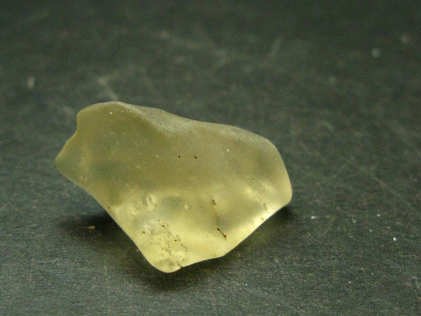 Nice Gem Libyan Tektite Raw Piece From Libya - 4.88 Grams - 1.1"