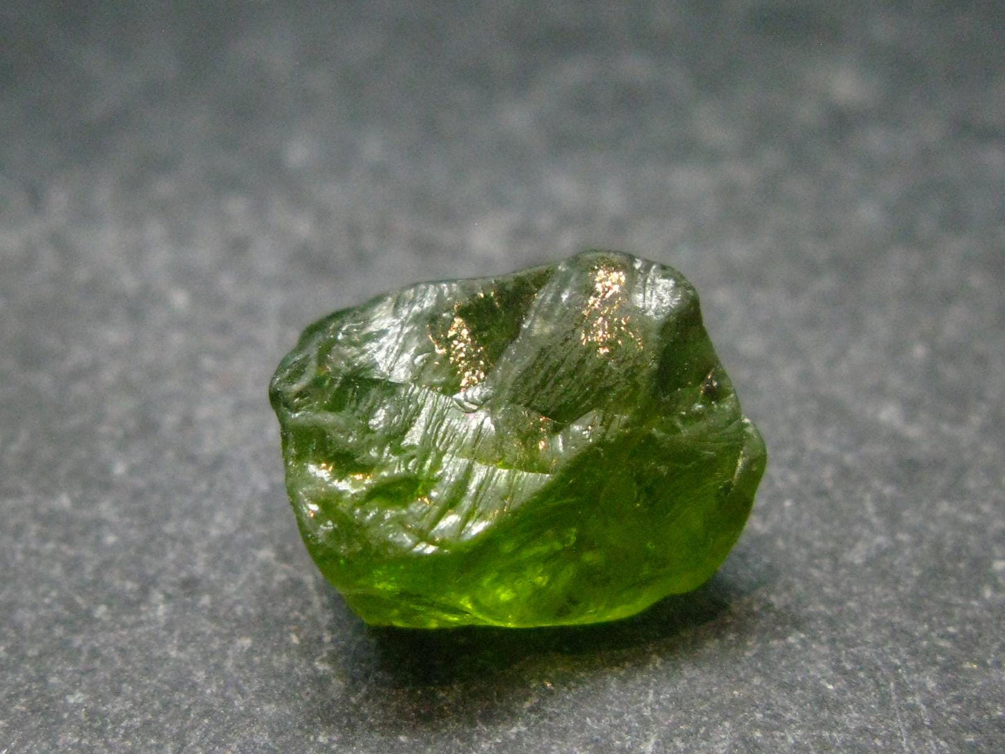 Rare 14.40 Carat Gem Peridot Olivine Crystal from Arizona, USA - 0.5"
