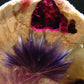 Stunning Tourmaline & Lepidolite in Quartz Slice From Russia - 4.6"