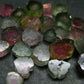 Lot of 25 Watermelon Tourmaline Crystal Slices From Brazil - 20 Carats