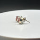 Pezzottaite Sterling Silver Stud Earrings – Natural Rare Pink Gemstone