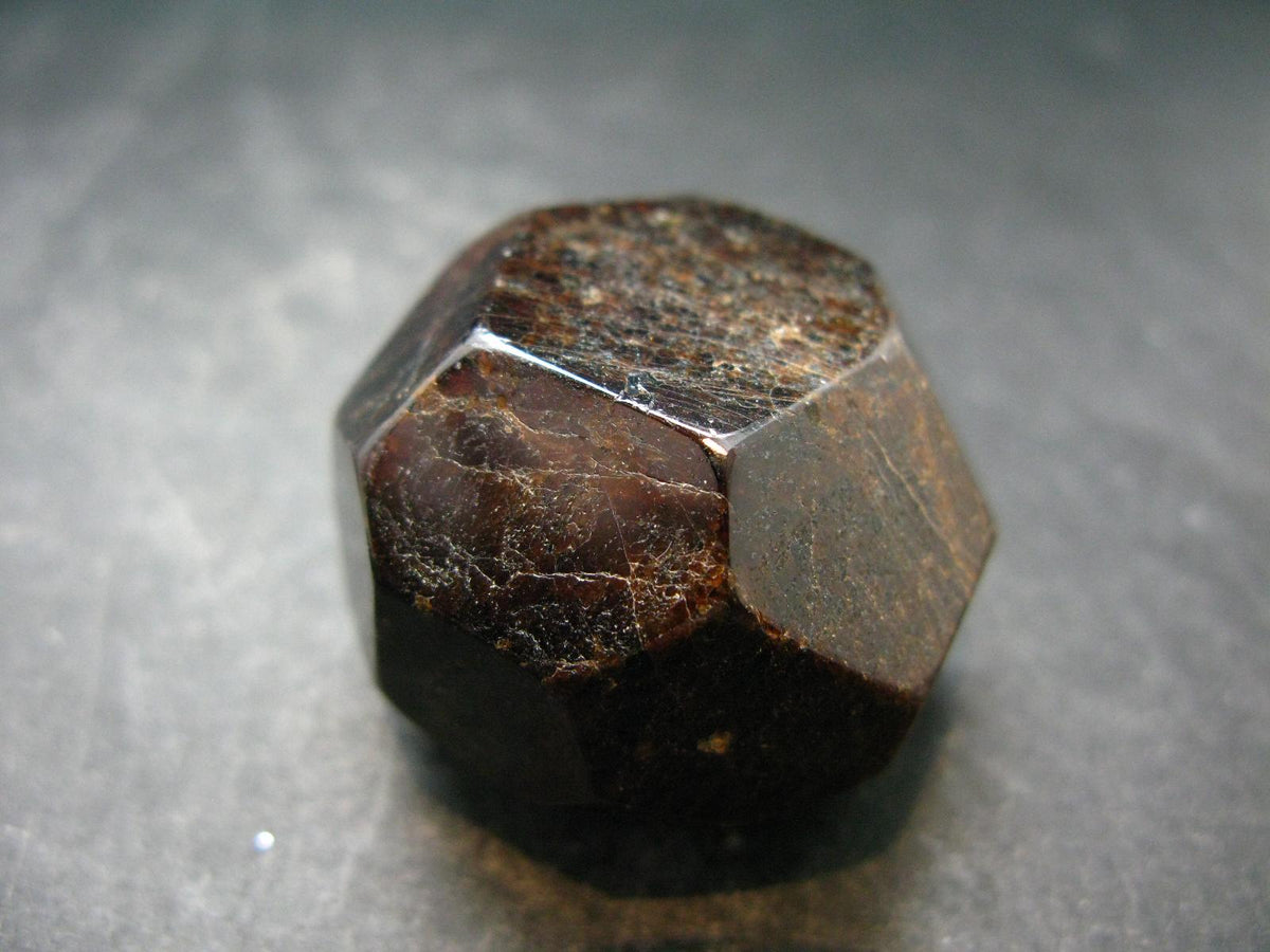 Red Almandine Garnet Crystal From India - 1.4" - 78.43 Grams