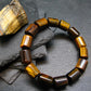 Tiger Eye Genuine Bracelet ~ 7 Inches ~ 13mm Oval Beads