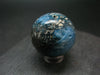 Blue Ice Glacierite Sphere from Indonesia - 1.2" - 38.58 Grams