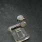 Very Rare White Cryolite 925 Silver Ring from Greenland - Size 8 - 2.32 Grams