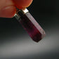 Ruby Silver Pendant from India - 1.3" - 3.09 Grams