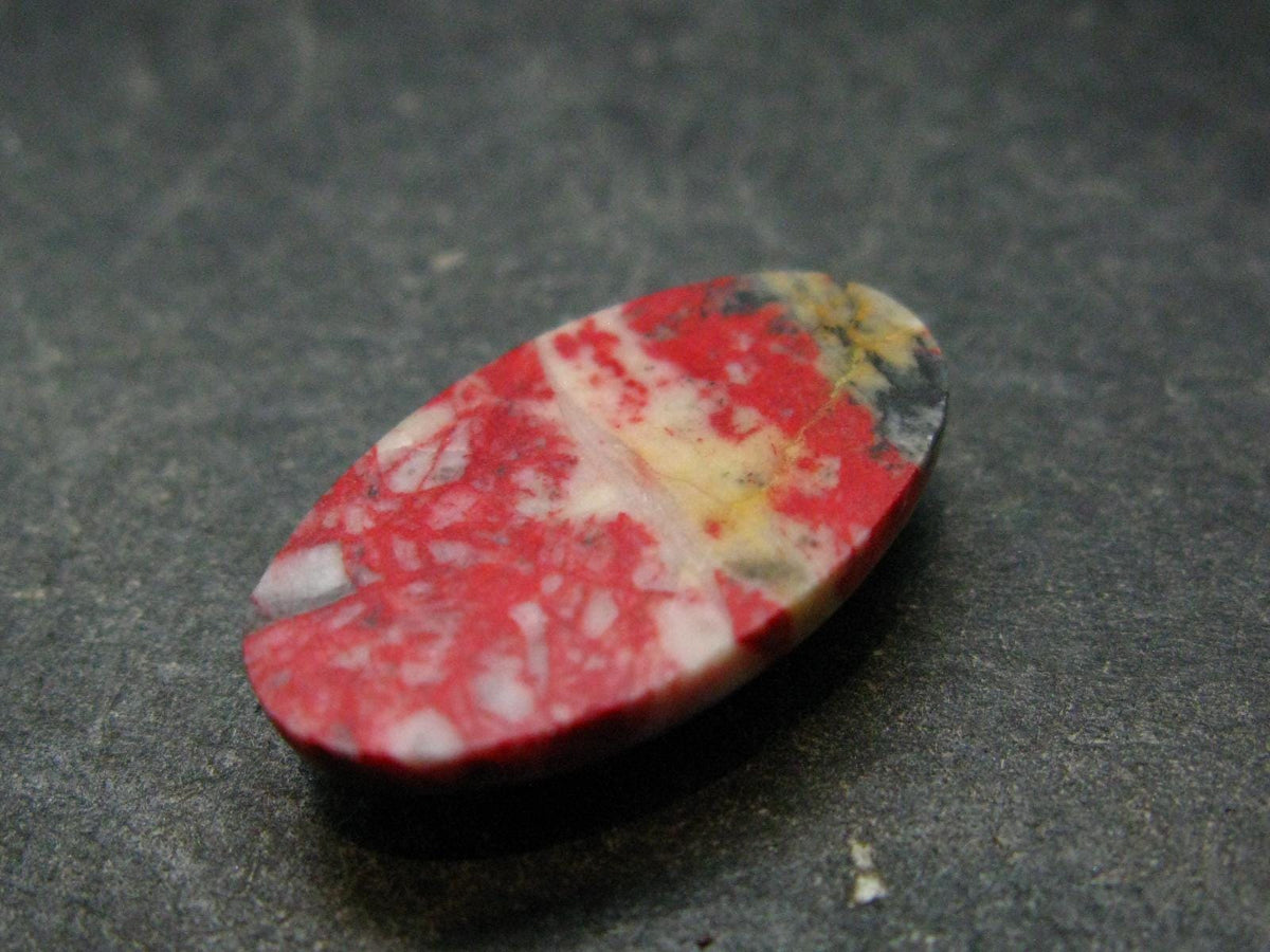 Cinnabar Cabochon from Russia - 3.20 Grams - 24 x 14 mm