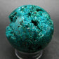 Unique!! Very Rare 100% Pure Dioptase Sphere Ball from Congo - 1.9"