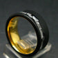 Muonionalusta Meteorite Steel Ring - 12.13 Grams - Size 7