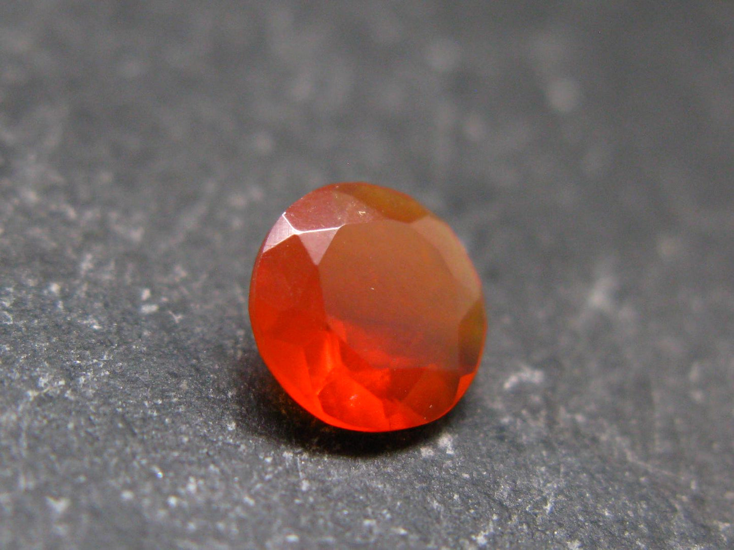 Fire Opal Cut Stone From Mexico - 0.55 Carats