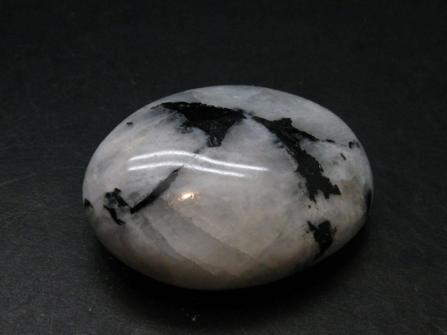 Moonstone Polished Stone from India - 1.8" - 43.22 Grams