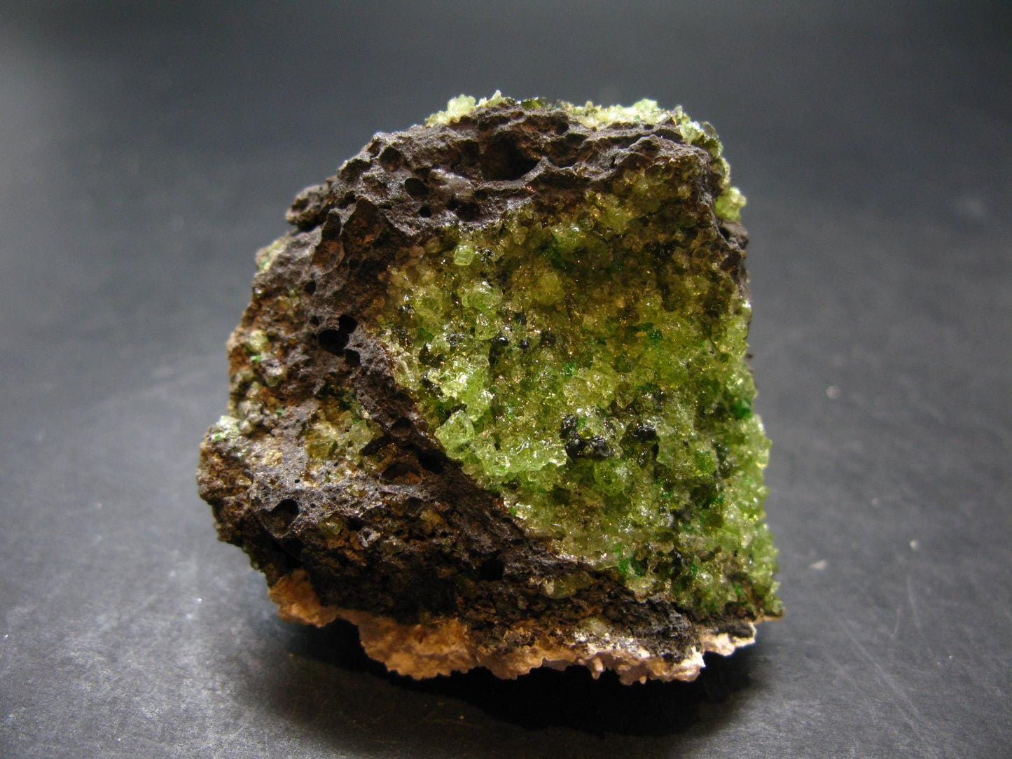 Rare Gem Peridot Cluster from Arizona, USA - 2.0"