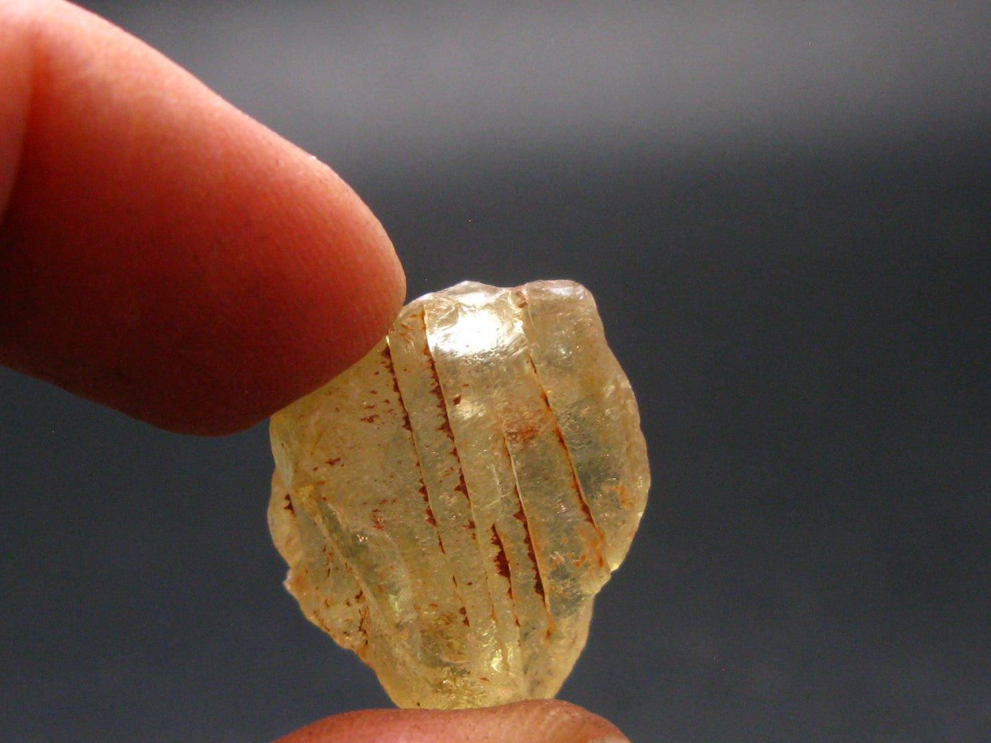 Bytownite Golden Labradorite Crystal From Mexico - 0.8" - 22.10 Carats