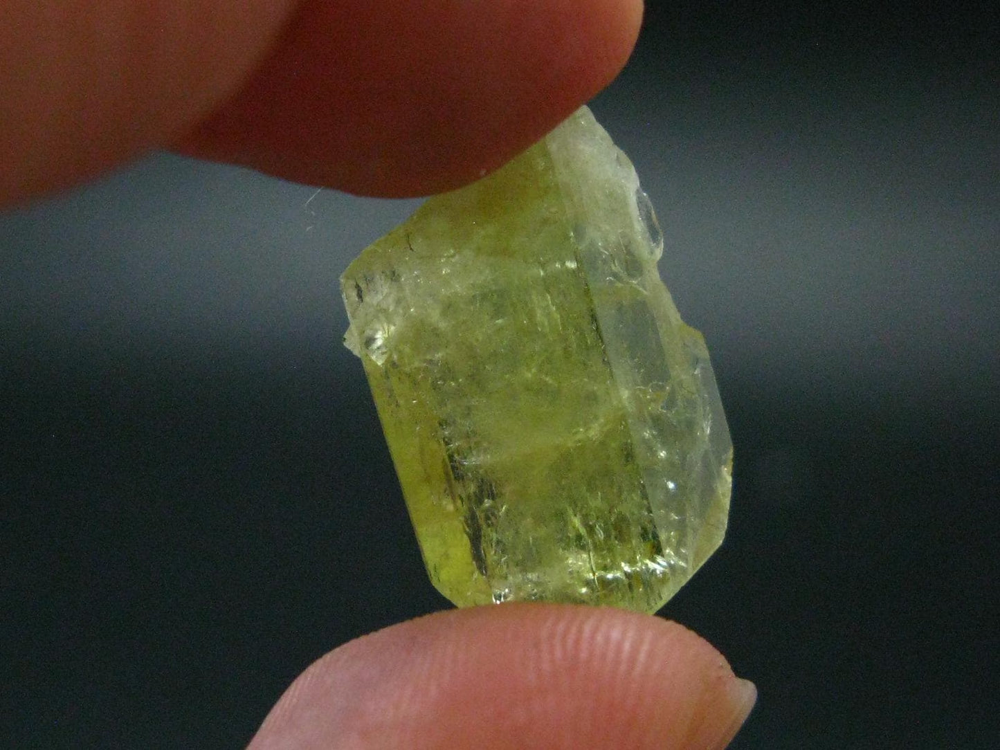 Brazilianite Crystal From Brazil - 0.8" - 2.84 Grams
