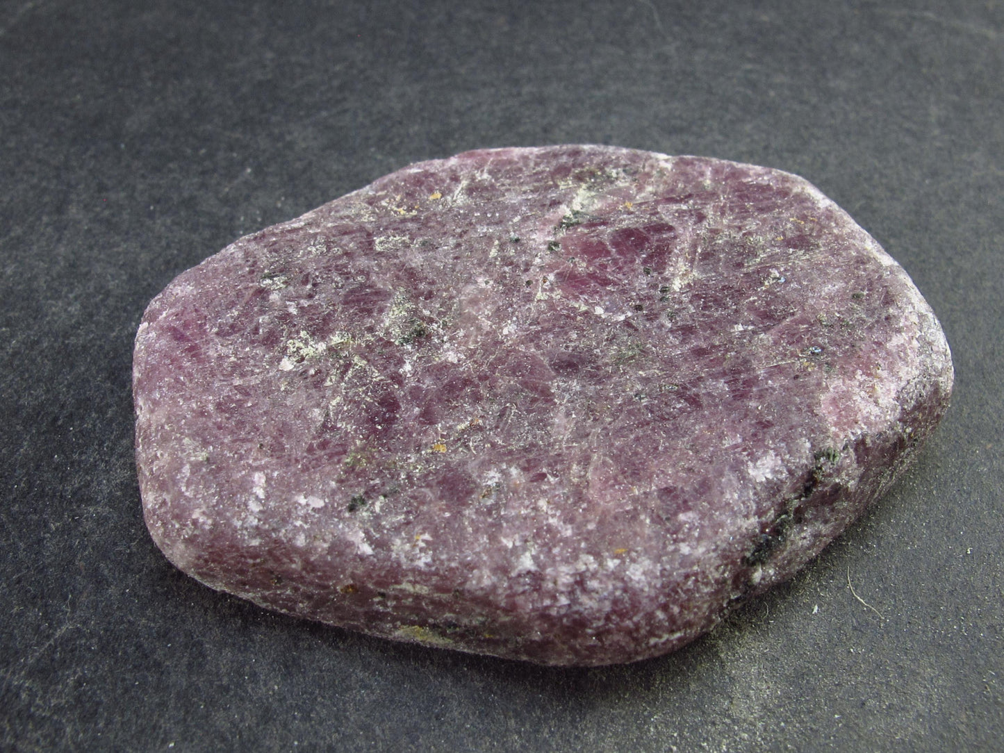 Reddish-Maroon Hexagonal Terminated Ruby Crystal from India - 2.1" - 71.1 Grams