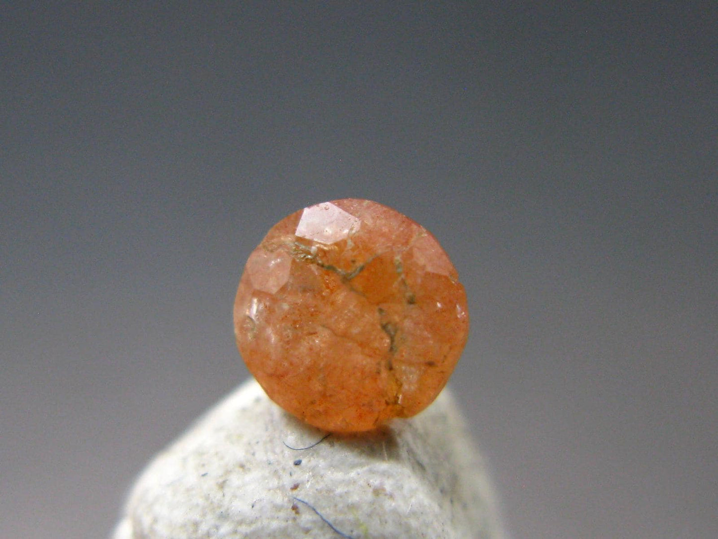 Rare Gem Gmelinite Cut Stone from Canada - 0.26 Carats