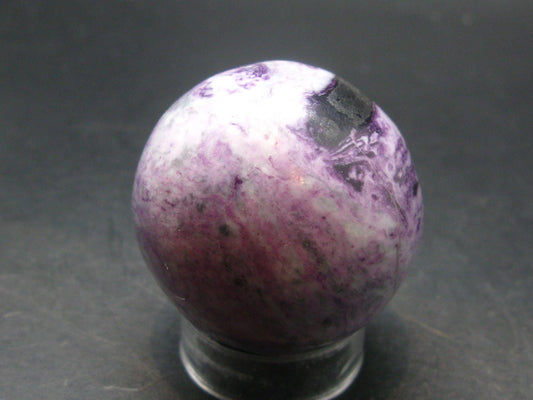 Very Rare Large Kammererite Chrome Clinochlore Sphere Ball From Turkey - 1.7" - 152.96 Grams