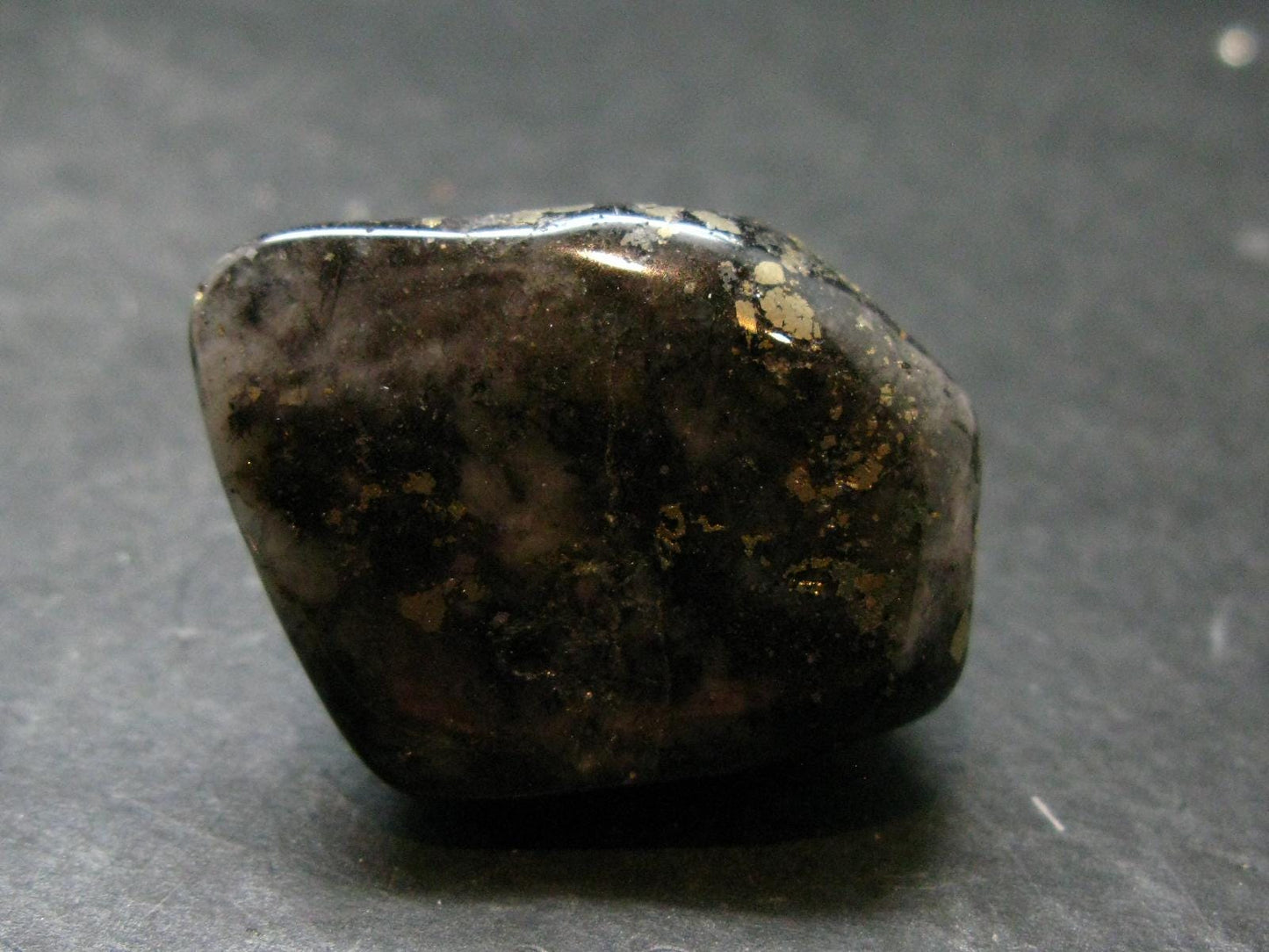 Healers Gold Tumbled Stone From USA - 1.4" - 26.09 Grams