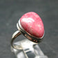 Thulite Silver Pendant From Norway - 5.21 Grams - Size 8