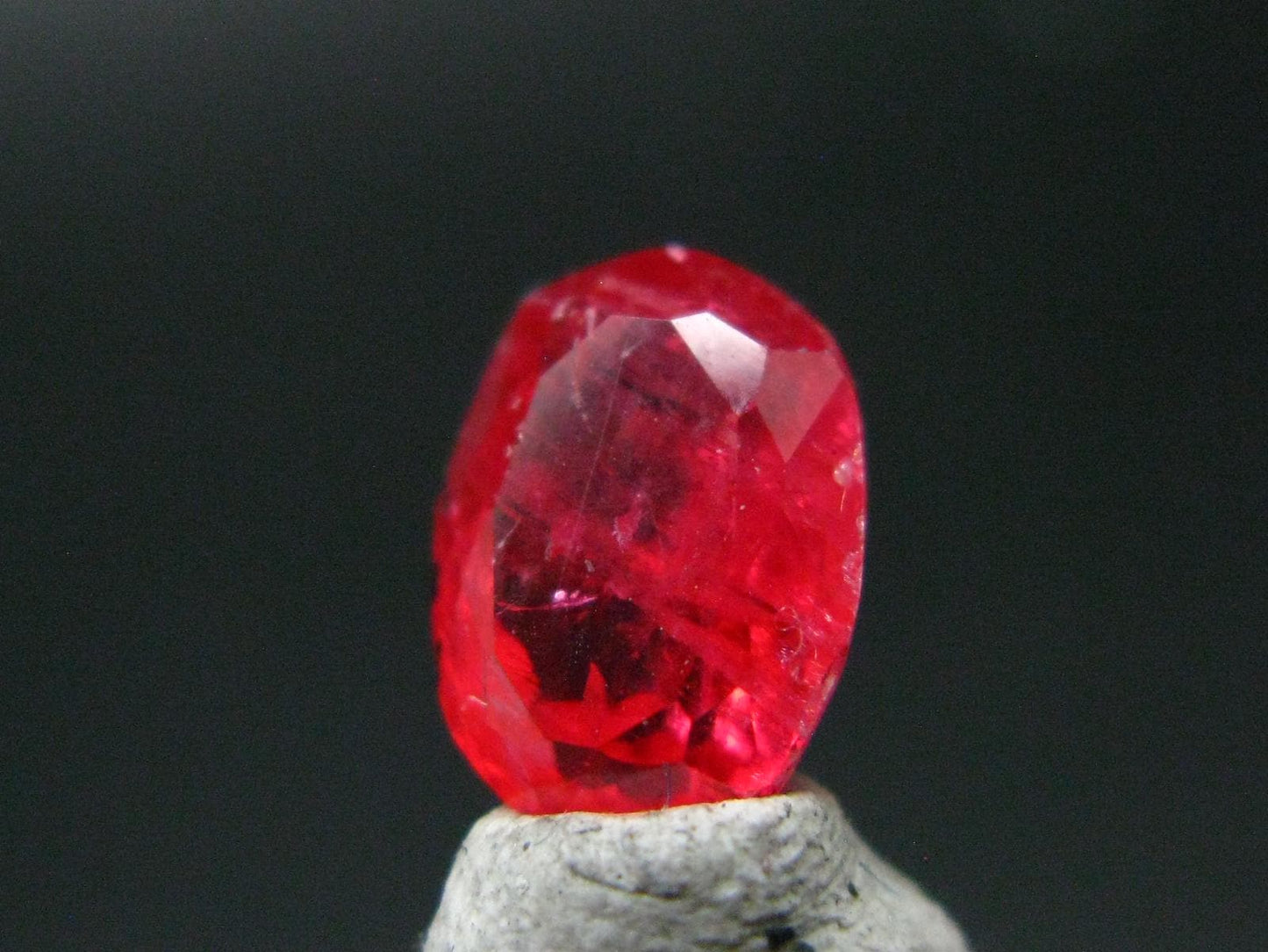 Extremely Rare Gem Rhodonite Cut Stone From Brazil - 1.96 Carats