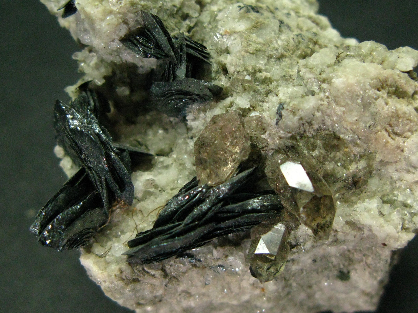 Large Quartz With Hematite Cluster from Brazil - 1.9"