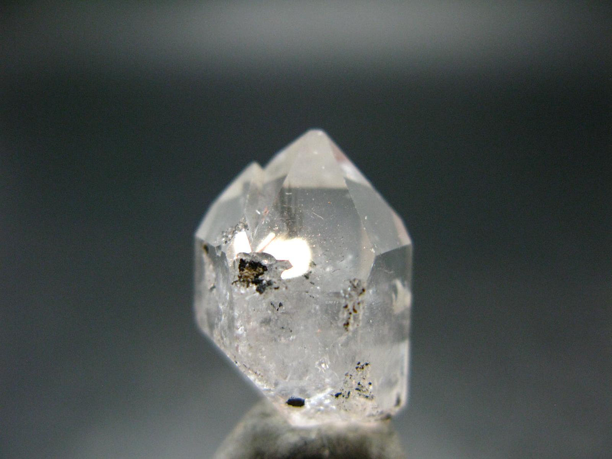Fine Herkimer Diamond Quartz Crystal From New York - 0.7" - 3.65 Grams