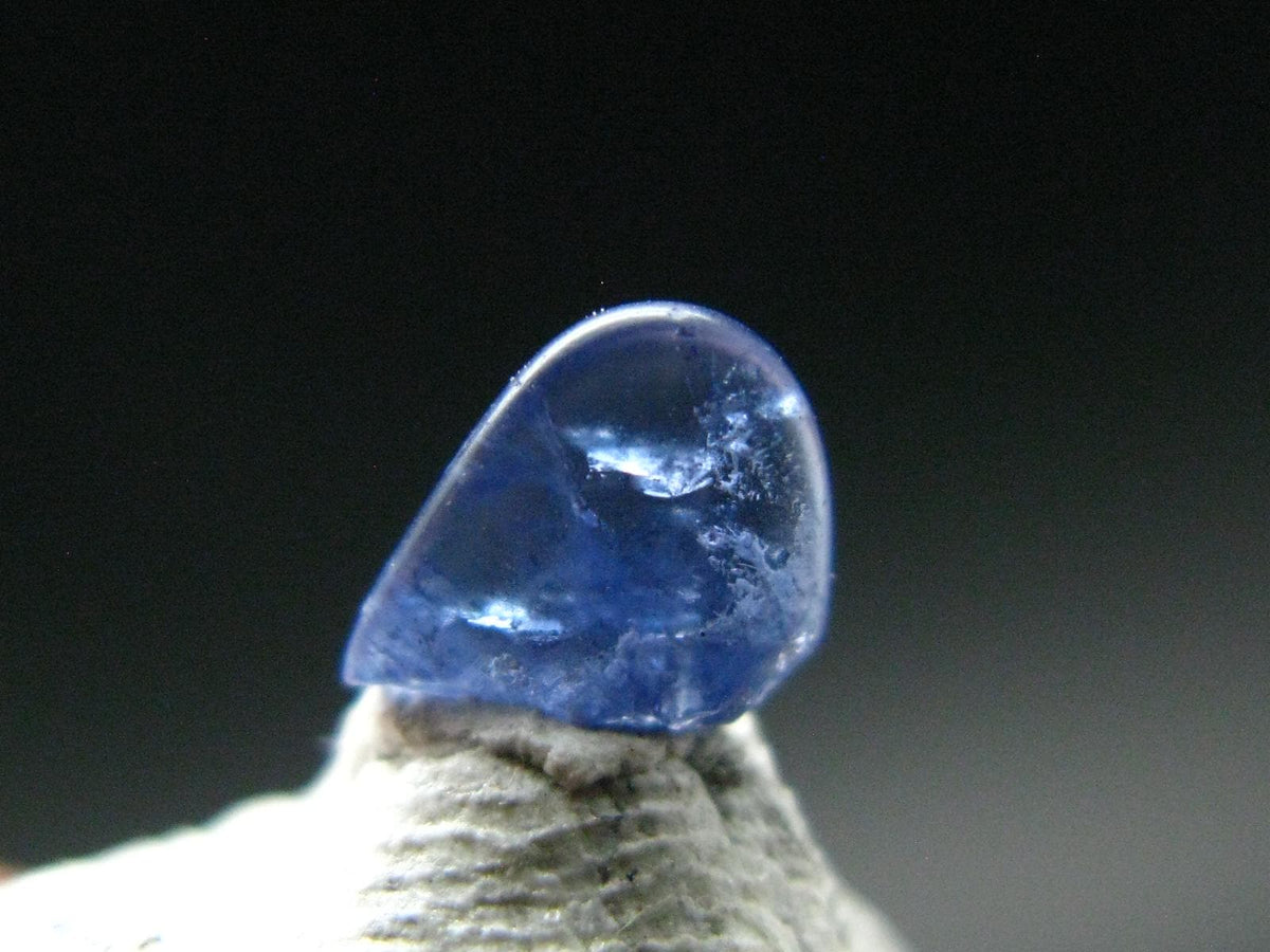 Gem Benitoite Polished Stone From California - 0.43 Carats - 6x4mm