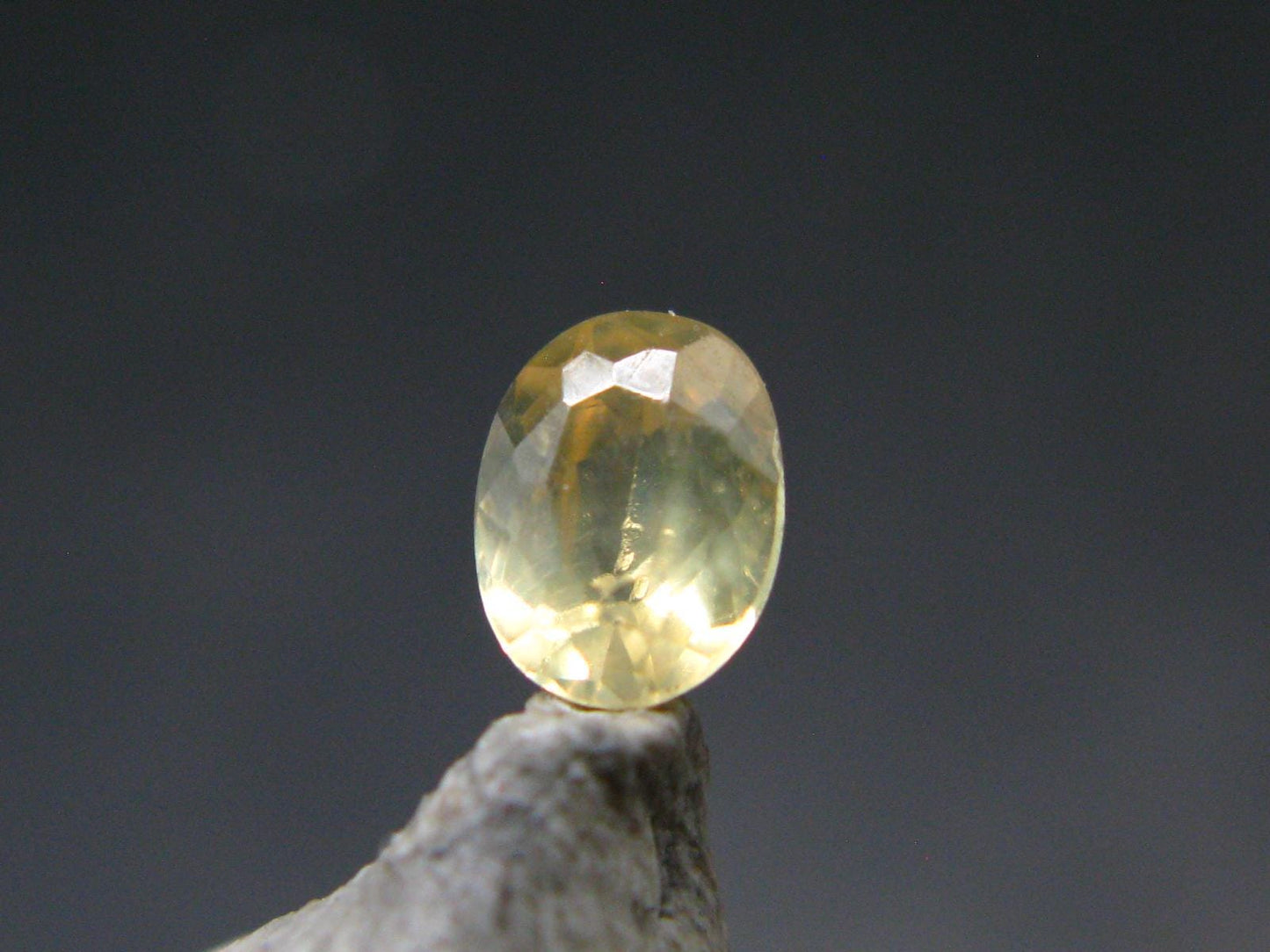 Rare Scheelite Gem Cut Stone from China - 0.56 Carats