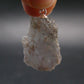 Gray Herderite Silver Pendant from Africa - 1.2" - 6.49 Grams