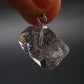 Fine Natural Herkimer Diamond Silver Pendant From New York 0.8" - 2.39 Grams