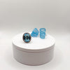 Swiss Blue Topaz Oval Ring – Regal Glow & Refined Beauty - Size 10