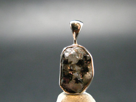 Phenakite Phenacite Crystal Silver Pendant From Brazil - 0.8" - 1.77 Grams