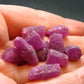 Lot of 10 Ruby Crystals from Winza Tanzania - 12.17 Grams