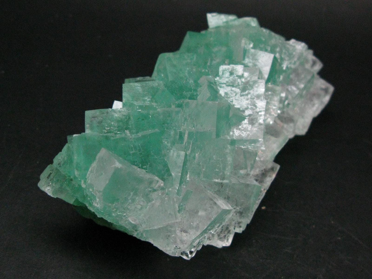 Green Halite Cluster From Poland - 5.1" - 377 Grams
